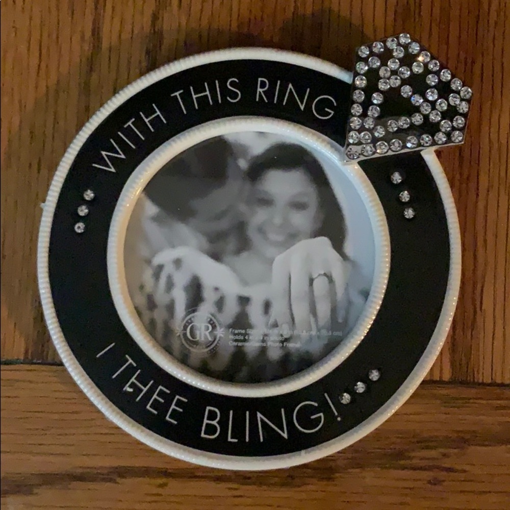 Engagement Ring Picture Frame